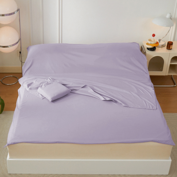 Travellite Hygiene Shield Travel Sleep Sack — 3-in-1 Hotel Bed Barrier with Built-In Pillowcase & Duvet Pocket