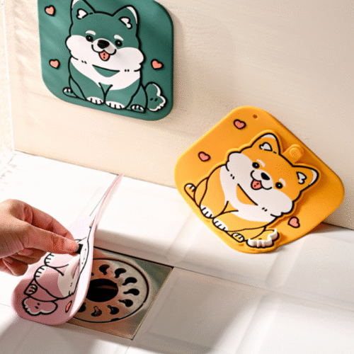 Travellite Anti-Odor Drain Cover — Flexible PVC Seal for Showers, Sinks & Kitchen Drains