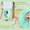 20 Travellite Disposable Waterproof Toilet Seat Cover(6-pack) — Double-Layer Nonwoven, Hygienic, Tear-Resistant, Universal Fit
